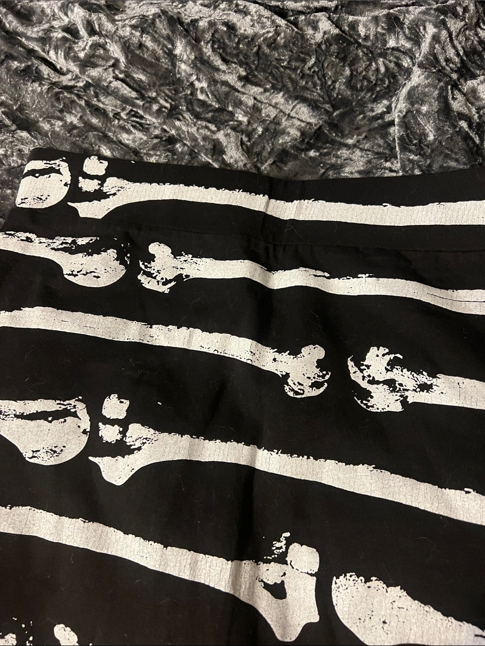Rare Iron Fist Skeleton Mini Skirt Size S - Picture 4 of 6